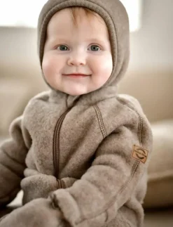 Wool Baby Suit - Fleeceoverall