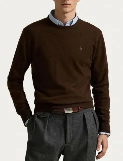 Wool Crewneck Sweater - Rundhalsad