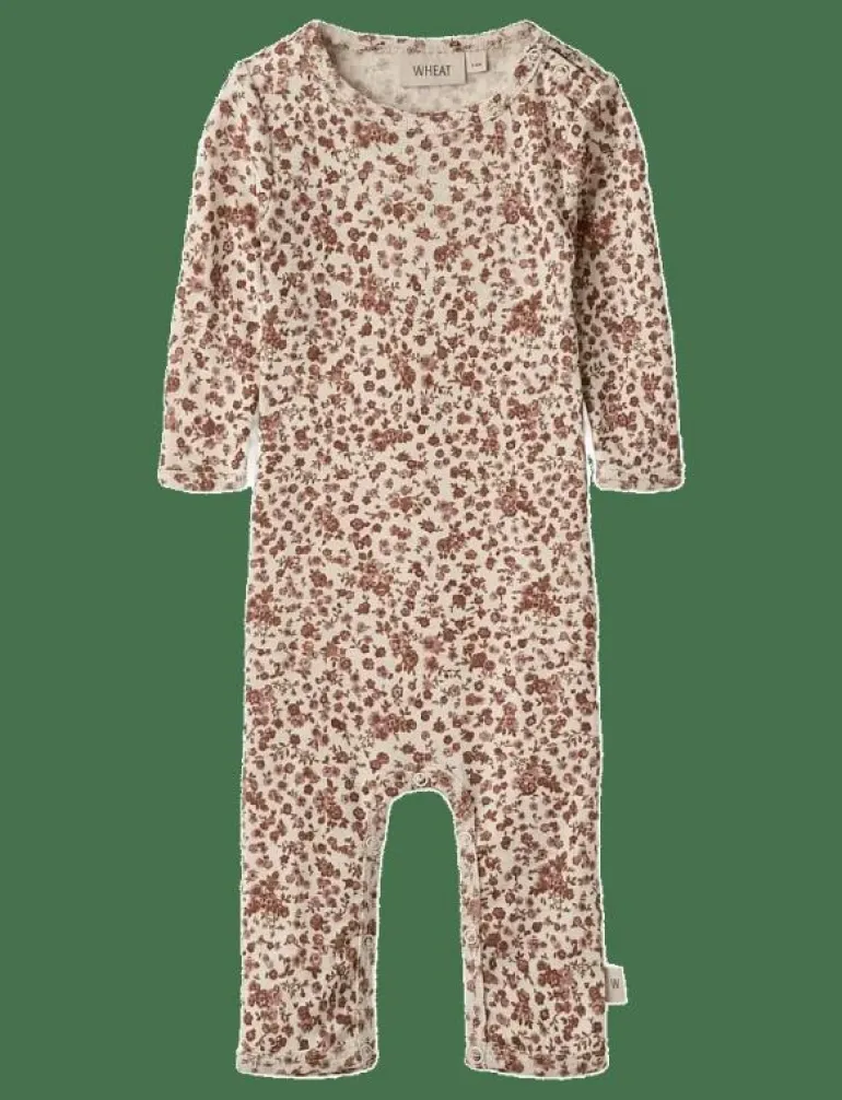 Wool Jumpsuit L/S Haven - Långärmad bodysuit