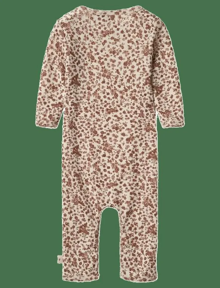 Wool Jumpsuit L/S Haven - Långärmad bodysuit
