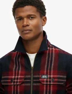 WOOL MILLER ZIP OVERSHIRT - Jackor & rockar