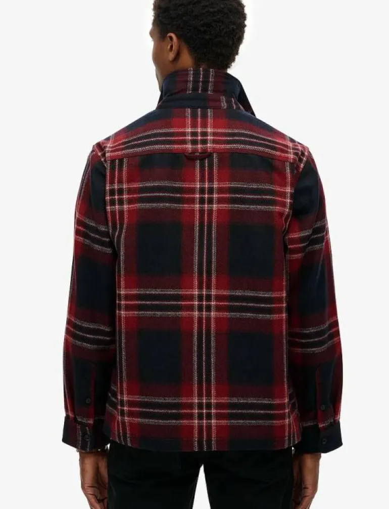 WOOL MILLER ZIP OVERSHIRT - Jackor & rockar