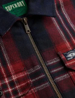 WOOL MILLER ZIP OVERSHIRT - Jackor & rockar