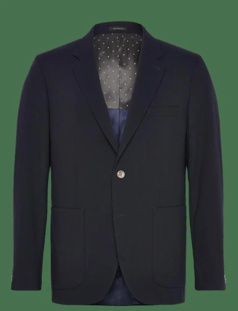 Wool mix superflex blazer - Enkelknäppta kavajer