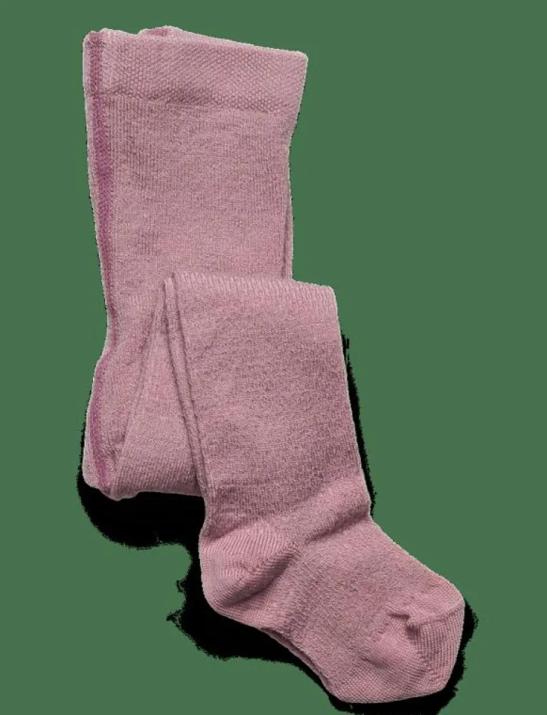 Wool tights, off-white - Strumpbyxa