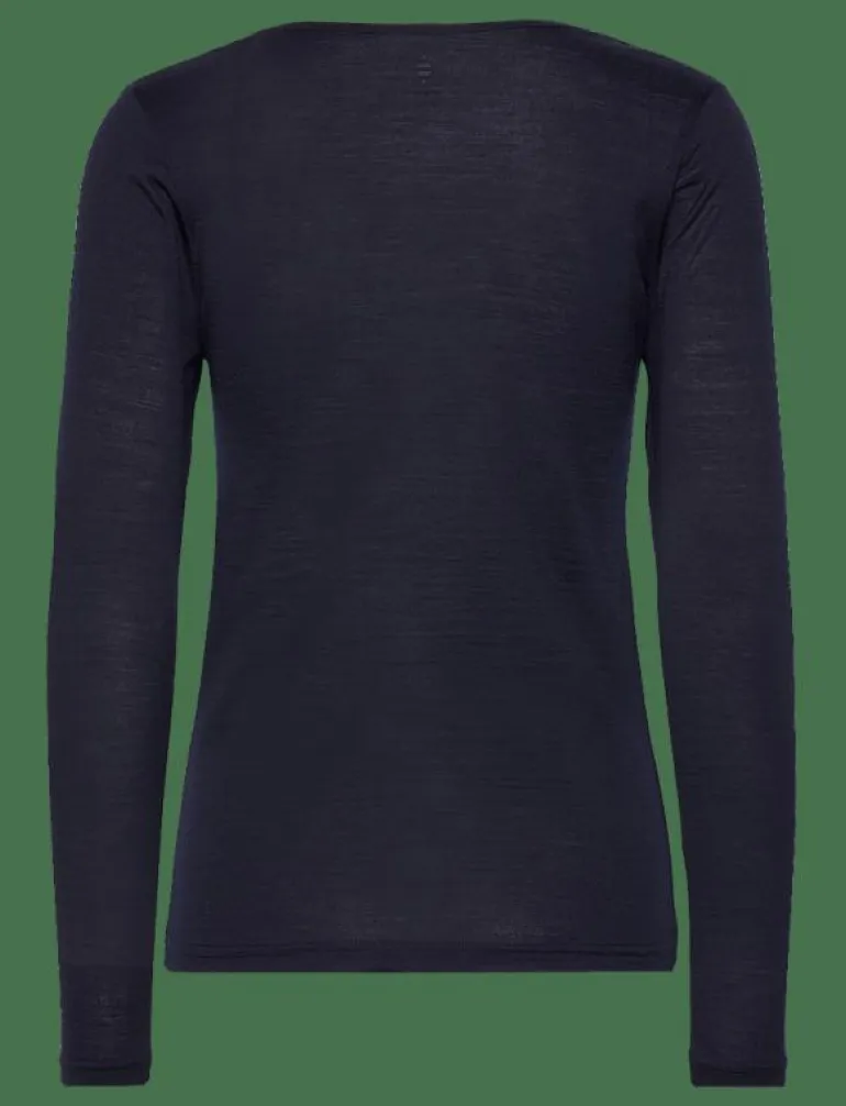 Wool/Tencel Long Sleeve - Överdelar
