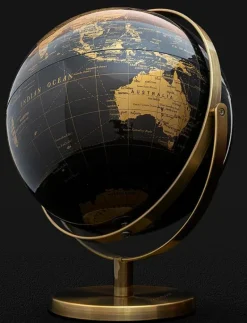 World tour Globe - Skulpturer & Porslinsfigurer