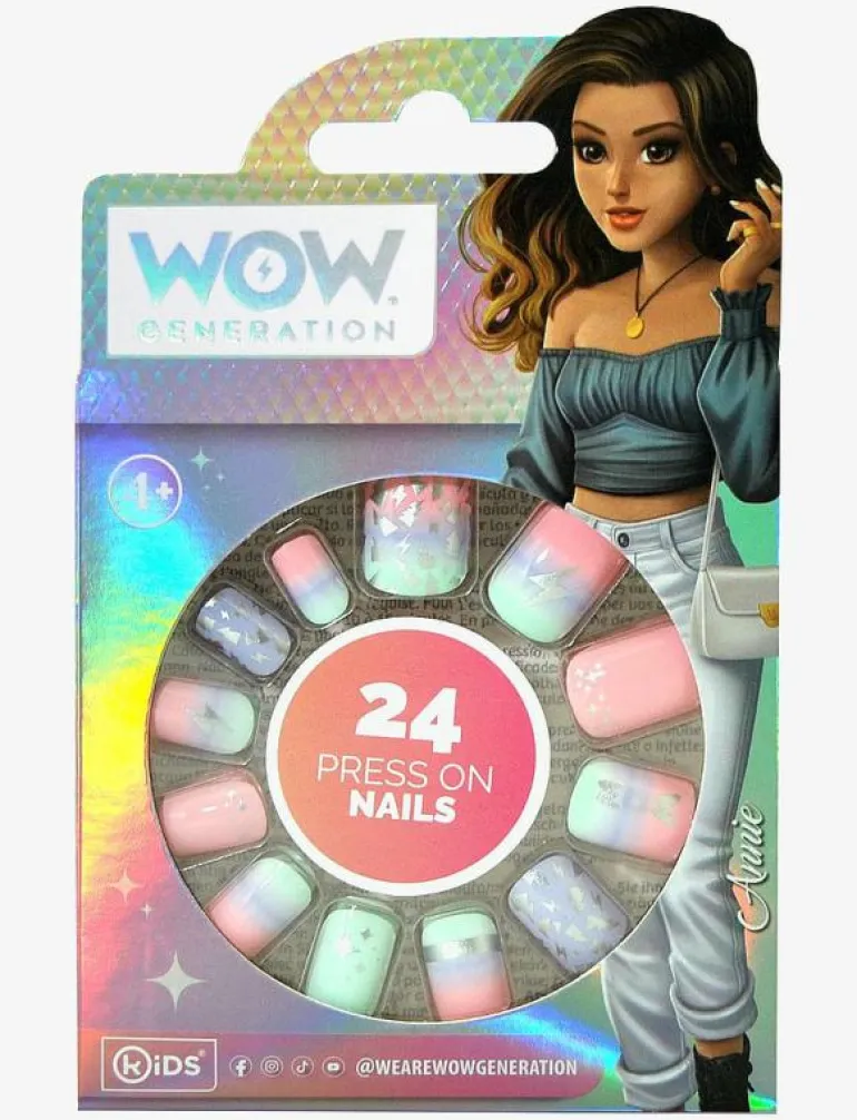 WOW® Generation, Press on Nails, 24 pcs./pack - Smink