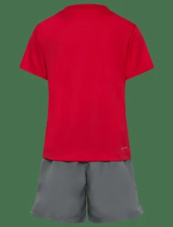 WS-WOVEN SHORT SET - Set med kortärmad t-shirt