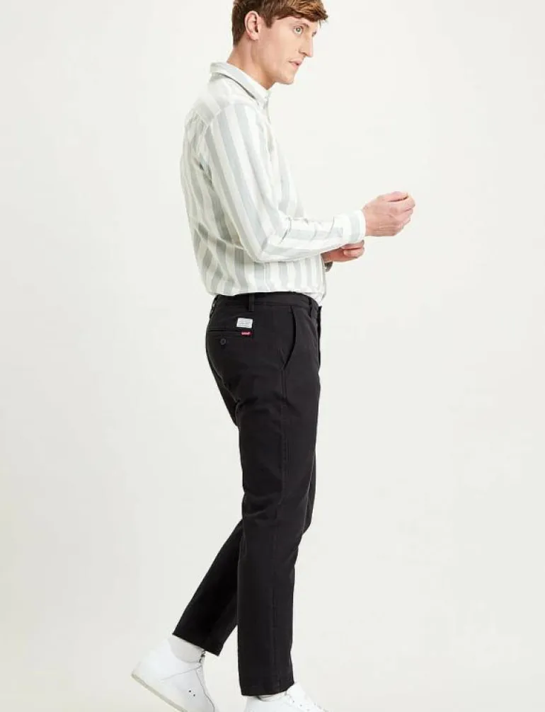 XX CHINO SLIM II MINERAL BLACK - Chinos