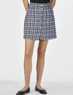 YASBUCANA HW BOUCLE SKIRT - Korta kjolar