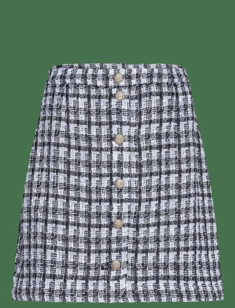 YASBUCANA HW BOUCLE SKIRT - Korta kjolar