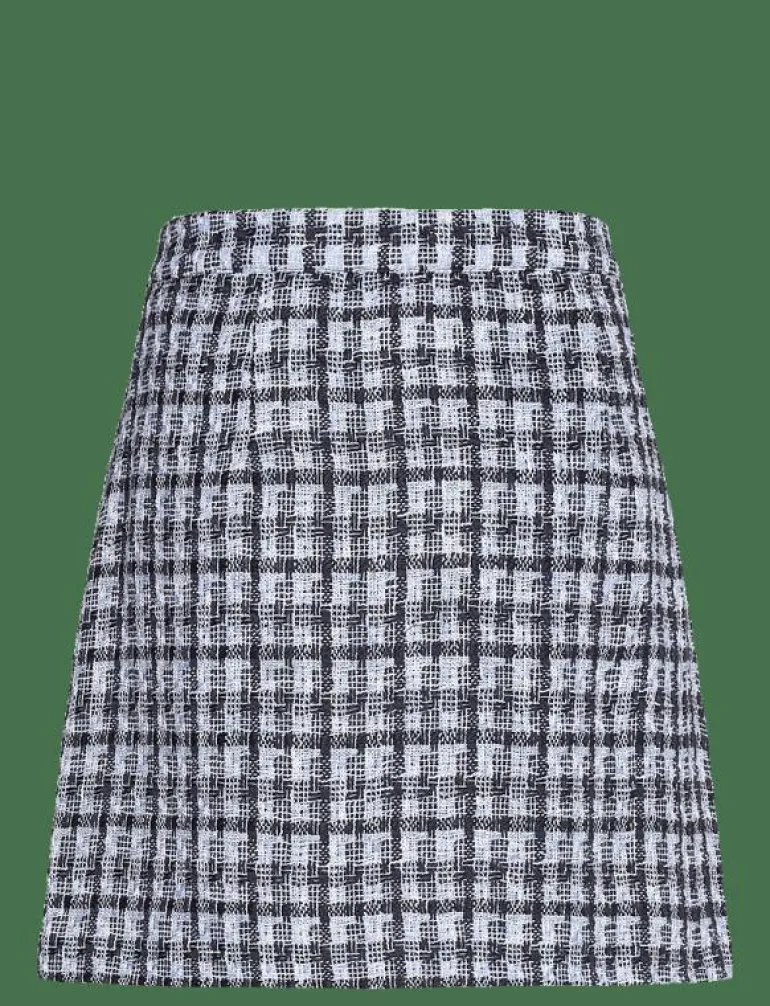 YASBUCANA HW BOUCLE SKIRT - Korta kjolar