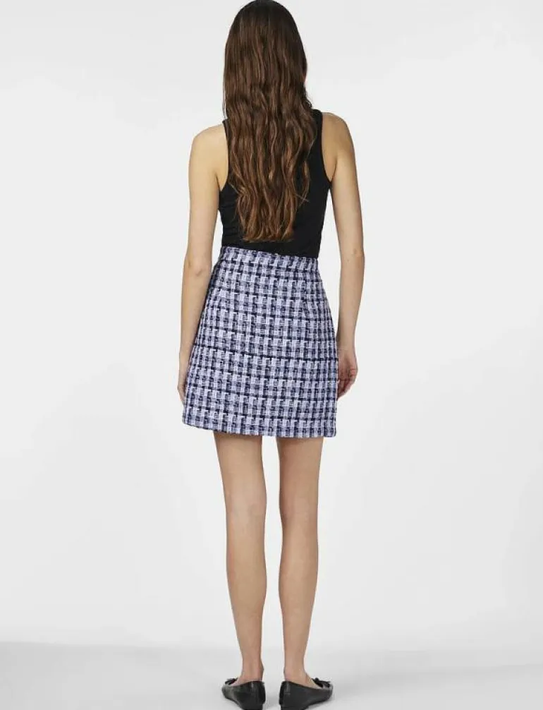 YASBUCANA HW BOUCLE SKIRT - Korta kjolar