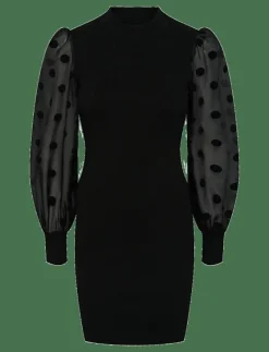 YASDOTME LS KNIT DRESS S. NOOS - Korta klänningar