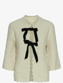 YASEGSA 3/4 KNIT CARDIGAN S. - Koftor