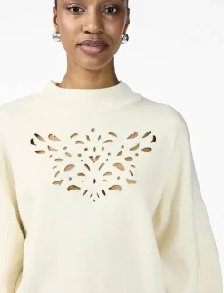 YASFIRAZ LS KNIT PULLOVER S. - Stickat