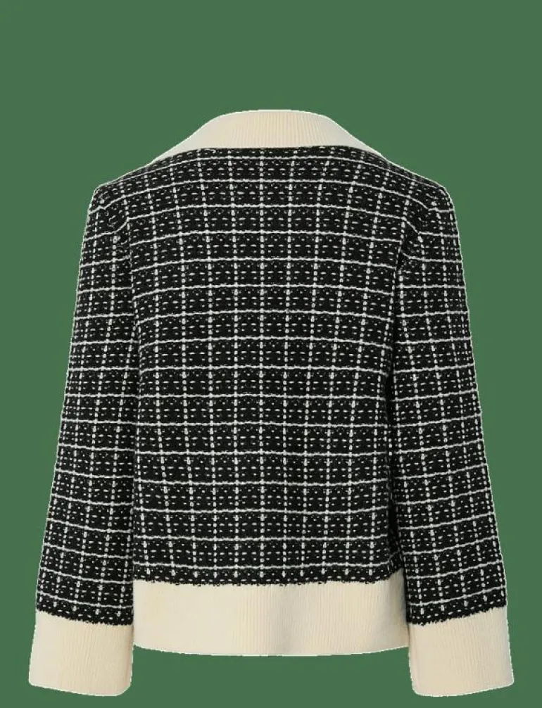 YASLIVIA LS V-NECK KNIT PULLOVER NOOS - Stickat
