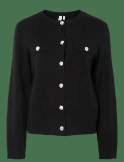 YASPIMI LS KNIT CARDIGAN S. - Koftor