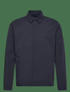 Zip Through Nylon Overshirt - Tunna jackor