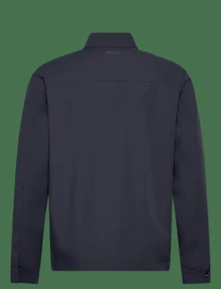 Zip Through Nylon Overshirt - Tunna jackor