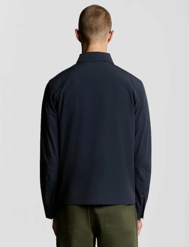 Zip Through Nylon Overshirt - Tunna jackor